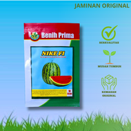 Benih Semangka Hybrid F1 NI KE F1 10 gram Cap BENIH PRIMA Besar & Tahan Pecah Sekelas NINA - 10 gram