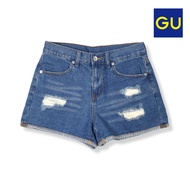 GU High Waist Jeans Shorts No.005