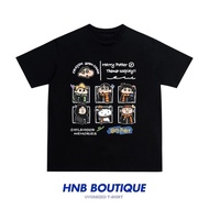 【✅READY STOCK🇲🇾】330gsm 100% Cotton Unisex Oversized T-shirt plus size Couple Tees baju lelaki现货纯棉重磅宽