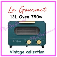 Value buy🔥 La gourmet Vintage Collection Toaster Oven Dark Green 12L (T012DG) New