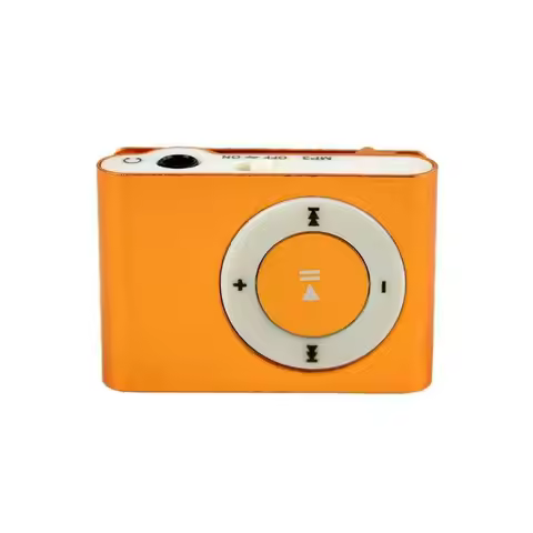 Portable Fashion Walkman Metal Mirror Media Player MP3 Player Clip MP3 Music Player Sport MP3