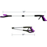2-Pack Reacher Grabber Tool, Foldable Trash Picker Grabber, Trash Gripper, Garden Nabber, Litter Pic
