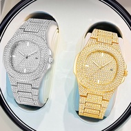 Jam Tangan Perempuan Quartz Stainless Steel Waterproof Casual Calendar Chronograph Women Watch 565H-