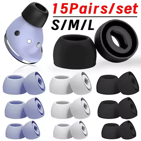 Soft Silicone Earbuds Eartip for Samsung Galaxy Buds Pro Anti-slip Replacement Earplug for Galaxy Bu