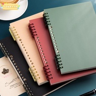 TOBE1 Lined Notebook, A5/B5 Vintage Color Binder Notebook, Portable Detachable Journal Students