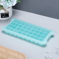 PTT 36 SEKAT Cetakan Es Batu Cokelat Jelly Silicone Ice Cube Tray Mold Dengan Penutup Food Grade Ant