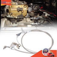 ERYUE Car Kickdown Cable  Stainless Steel Transmission Wire replacement for 727 TRANSMISSIONS with 1