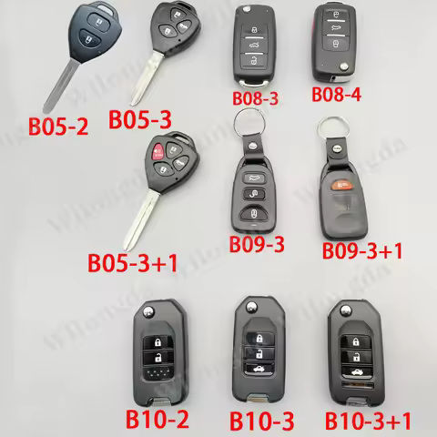 3pcs KEYDIY B Series KD Remote Key B005-2 B05-3 B05-4 B08-3 B08-4 B09-3 B09-4 B10-2 B10-3 B10-3+1 fo
