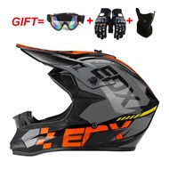 Off-road cycling helmet, unisex rally helmet, large size ATV racing breathable off-road helmet DOT-T