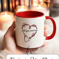 Personalized Coffee Mug, Customizable Ceramic Cup With Text, Customized Mr./Mrs. Coffee Mug With Ste