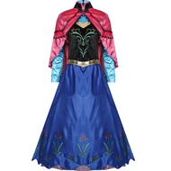 Adult Queen Elsa Coronation Costume Dress