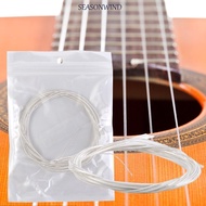SEASONWIND Guitar Strings, Nylon Silver Classical Guitar Strings, Guitar Accessories Highquality Sup