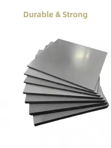 Gray PVC Plastic Board 2mm to 30mm Thick 100x200 200x200 200x300 300x400mm Sheet