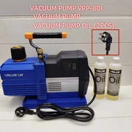 1/2hp VRP-8di (8.48cfm) dual stage value vacuum pump digital display aircondition compressor mesin p