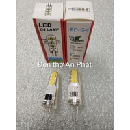 Combo of 2 super durable led pin bulbs (G4) to replace altar lights using 220v electricity