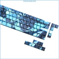 VIVI Ergonomic Keycaps Mechanical Keyboards PBT Keycaps for 61 67 68 Keyboards PC Gaming Accessories