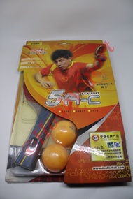Bat Bet Bad Pingpong Tenis Meja Double Fish 5A-C (1 Bat + 2 Bola) Ping Pong Table