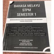Contoh Kertas Soalan STPM SEM 1 EDISI 2025 Bahasa Melayu & Ekonomi