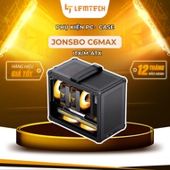 JONSBO C6 MAX Computer Case – Premium Mid Tower ATX Case, Full Mesh & Super Powerful Heat Dissipatio