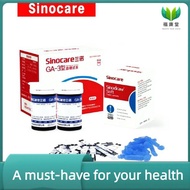 kesihatan ✿Sinocare GA-3 Blood Glucose Sugar Test Strips + Free Lancets (Exp62025)✮