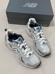 New Balance NB 530 低幫跑步鞋 男女同款 灰銀