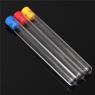 Mb 16x150mm 20mL Plastic Test Tube With Stopper Lab