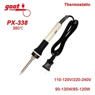 Japan GOOT Thermostatic Soldering Iron 380℃ Electric Solder Iron Lead-free Soldering Welding Repair 