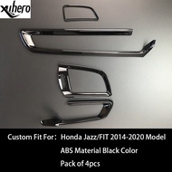Honda Jazz/FIT Car Vent Cover Air Vent Frame Trims 5 pcs Interior Accessories for 2014 2015 2016 201