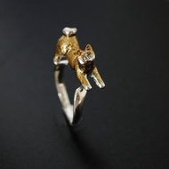 拒絕搖尾巴的柴犬銀戒指