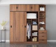 Tủ quần áo HT14.2 MDF phủ Melamine vân gỗ nhập khẩu chống trầy xước kiểu dáng hiện đại