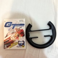 Wii 方向盤+遊戲光碟 日版 GT pro series