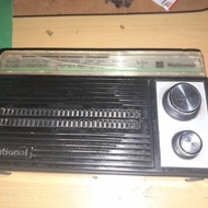 Radio National MW SW 2 Band Jadul Normal - used bekas