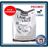 PROBEST Lamb & Rice Dog Food Formula 1.36KG - ALL STAGE FOR COMPLETE & BALANCE Dry Dog Food