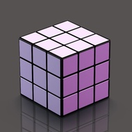 【SARA】Solid Color Macaron Stress Relief 3x3 Cube Creative Student Educational Smooth High-Value Begi