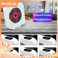 [fricese.sg] Wall Mounted Bluetooth-compatible Stereo Speaker Portable CD Multimedia Player