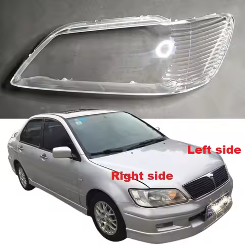 Car Headlight Lens Shell Headlamp Cover Plexiglass Transparent Lamp Shade Replace Original Lampshade