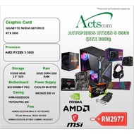 Actscom Gaming PC -ACTSPRESS RYZEN 5 5600 (GIGABYTE RTX 3050)