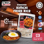 DOKKAEBI Halal Nasi Goreng Kimchi Fried Rice Microwaveable Instant Makanan Segera Instant Food