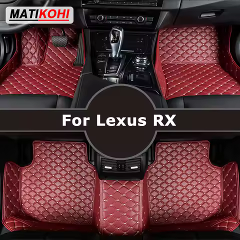MATIKOHI Custom Car Floor Mats For Lexus RX 270 300 350 350h 400h 450h 200t Auto Carpets Foot Coche 