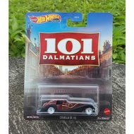 Premium Hot wheels 101 Dalmatians Cruella de evil
