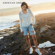 American Eagle Low-Rise Denim Skater Short กางเกง ยีนส์ ผู้หญิง ขาสั้น เอวต่ำ (EWSS 033-7162-893)