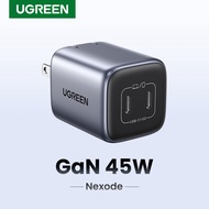【Nexode】UGREEN GaN 45W Type C Support Samsung 45W Fast Charger Adapter อะแดปเตอร์ SFC 2.0 for Samsung Glaxy S24 S23 Ultra Model: 90572