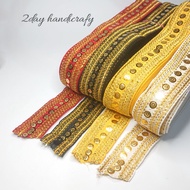 1 Yard 4cm Nagin Lace - Indian Lace - Dubai Lace 90cm