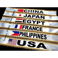 ♞Sash for United Nations(Front Sash)/Flag for United Nations
