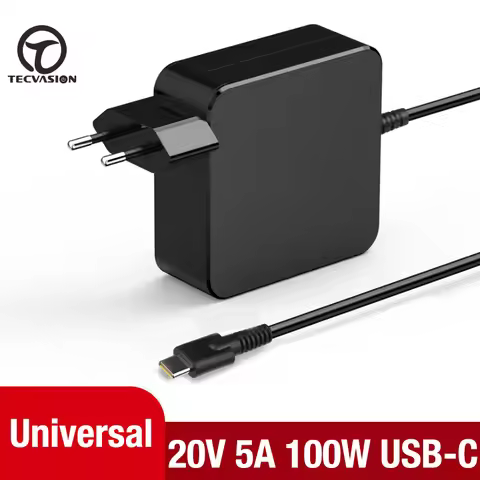 Universal 100W 20V USB-C Laptop Adapter Charger PD 90W 65W DC Converter for MacBook Lenovo Yoga HP A