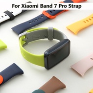 Silicone Replacement Wristband for Xiaomi Band 7 Pro, Contrast Color Strap for Xiaomi Band 7Pro