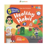 Illustrated Children's Story Book - 5 Minutes Story: Healthy Habit - Children's Book HARD COVER