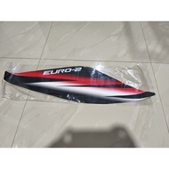 MERAH Isuzu Elf Euro2 Euro-2 Euro 2 Black Red Door Sticker