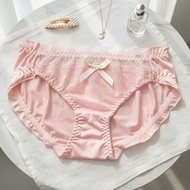 『Ship from MY』Japanese Plus Size Underwire Bra Cupid Embroidery Three Color Ribbon 大码内衣 75B 80B 80C 
