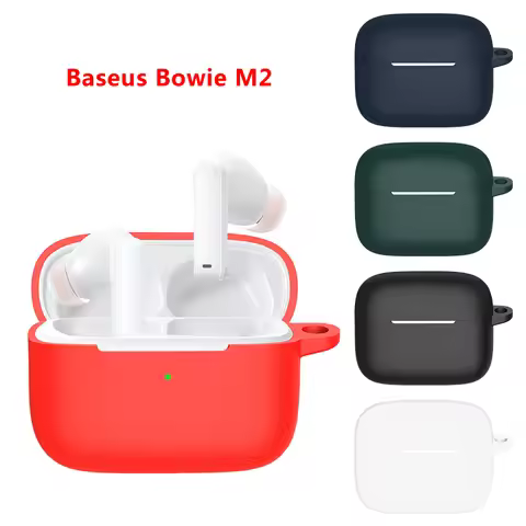 Suitable for Baseus Bowie M2 Case Transparent Earphone Protector Cover For Baseus Encok TWS M2 TPU H